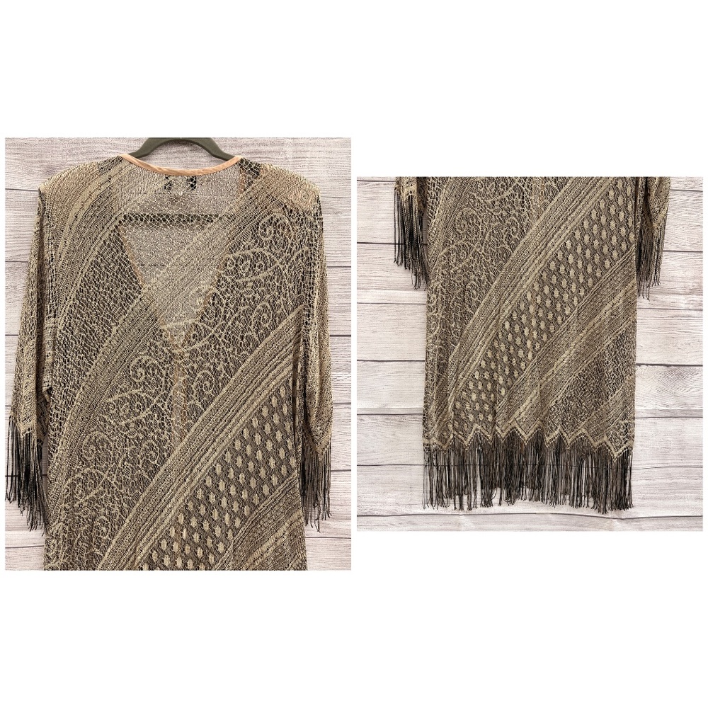 Vintage Fringe Duster - Picture 2 of 7